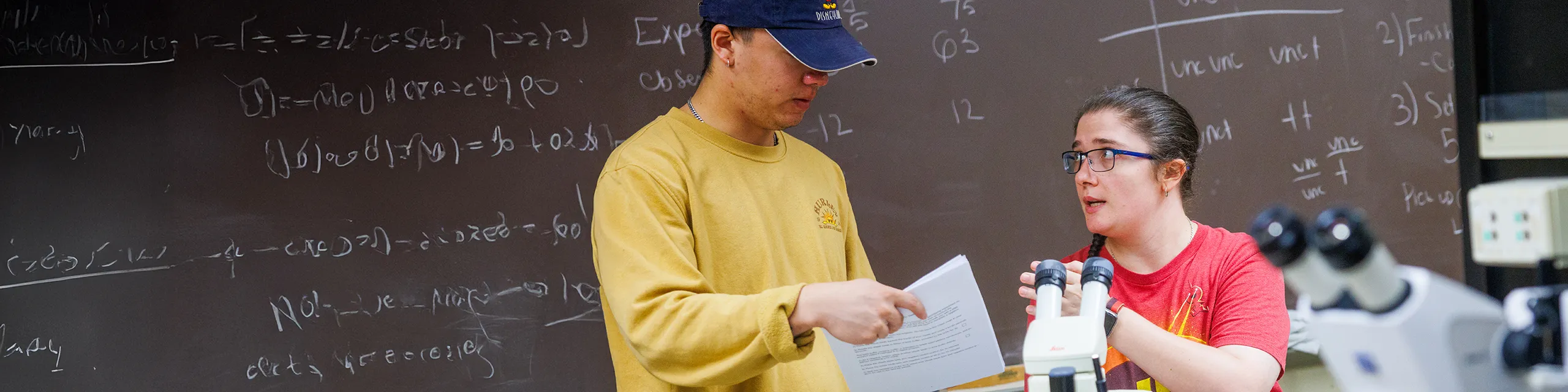 University of Kansas students analyzing health data in information management lab