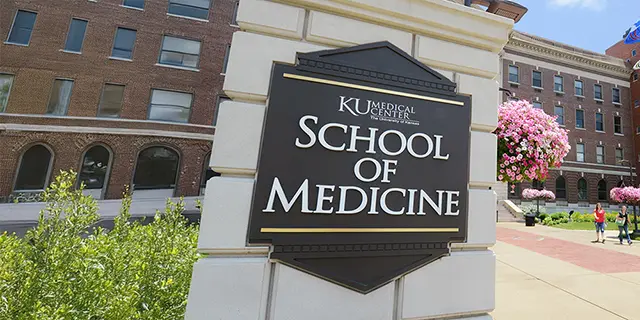Master of molecular and integrative physiology students learn at KU's School of Medicine