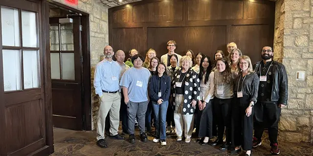 Doctor of psychology students conducting behavioral research in a university of Kansas lab