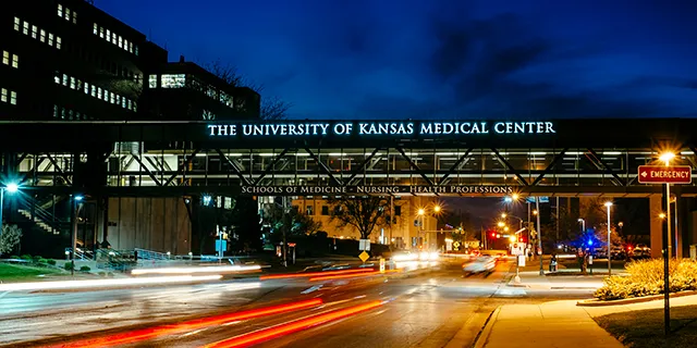 University of Kansas students study respiratory care a the KU Med Center