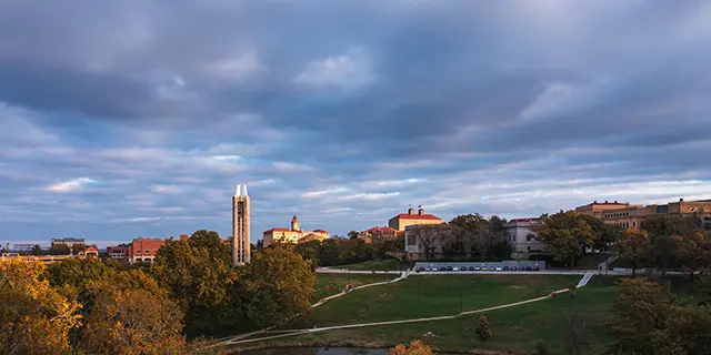 Master of social work graduate students learn at KU's historic Hilltop campus